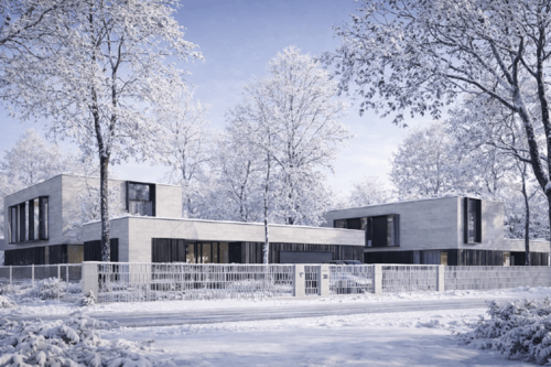 Modernistyczne wille w Łomiankach: architektura, kt&oacute;ra łączy dom, pracę i naturę